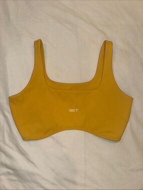 SET Active State Fair Yellow Bra